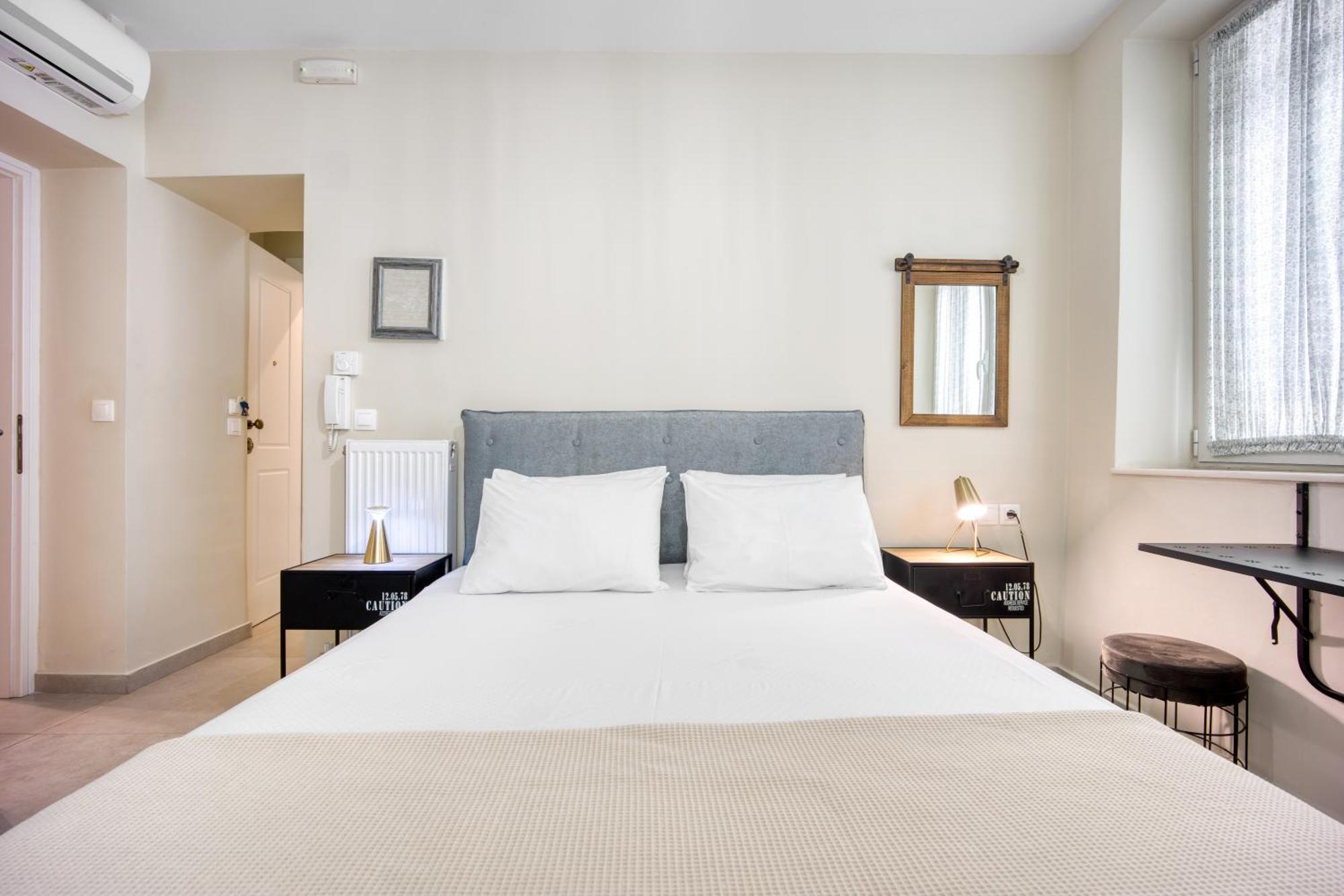 Bentzi...Boutique Apartment 1, Classic Double With Kitchenette, 2 Guests Atena Exterior foto
